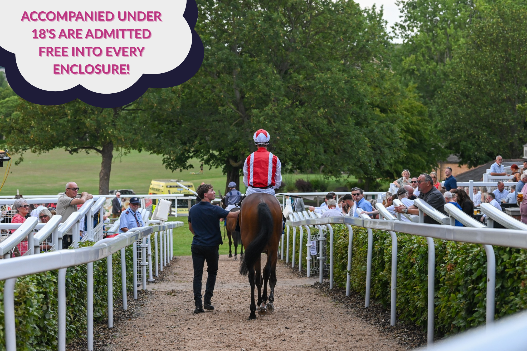 Accompanied under 18's go free! (4)